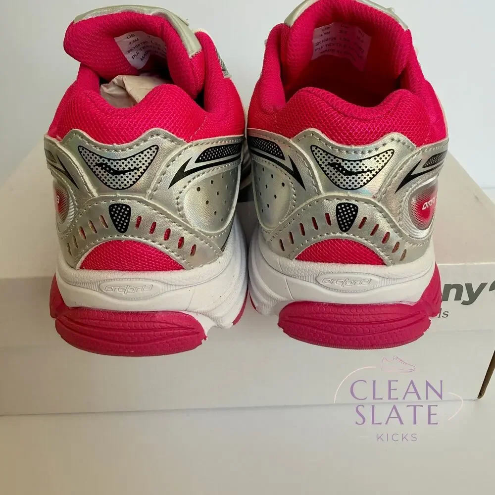 Saucony Omni 9 Fuchsia Silver Youth 4.5M NIB